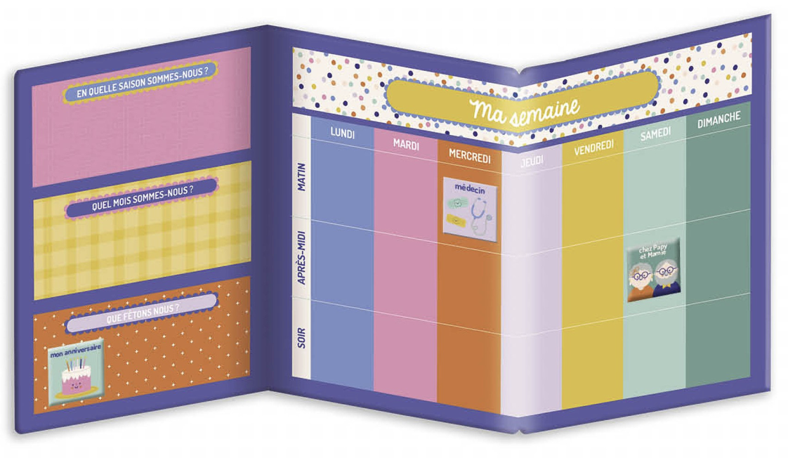 Mon calendrier de la semaine