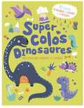Mes planches d'artiste à colorier - Super colos dinosaures