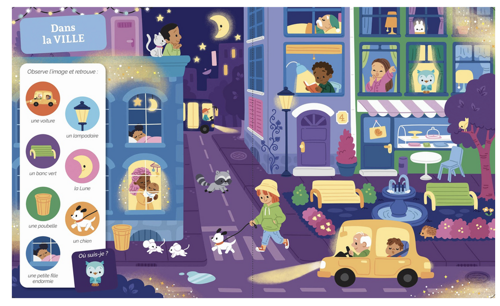 Mes 20 cherche et trouve des tout petits - Dans le noir