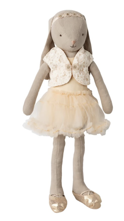 Lapin Bunny - Taille 3 - Maillot de Ballerine et Jupe crème