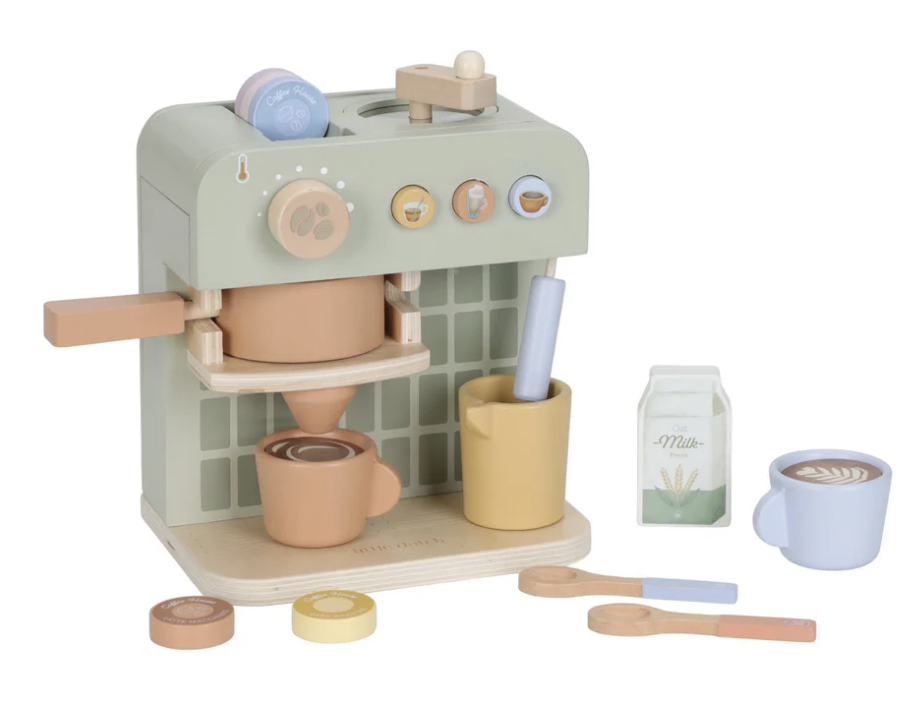 Machine à café en bois