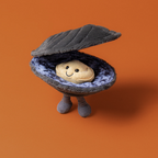 Peluche - Michelle Mussel moule