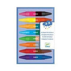 8 crayons de cire