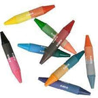8 crayons de cire
