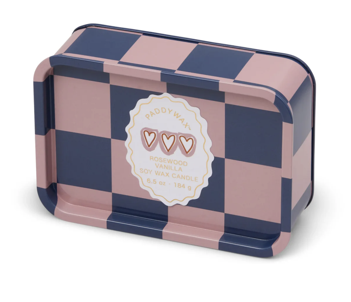 Bougie Adopo - Vanille et bois rose - boîte métal