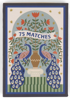 Boîte de 75 allumettes - Paon