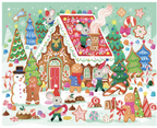 Puzzle - La maison pain d'épices 36 pièces