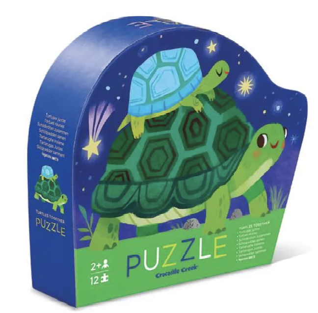 Puzzle - Tortues 12 pièces