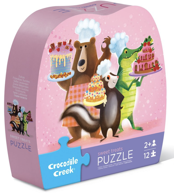 Puzzle - Friandises sucrées 12 pièces