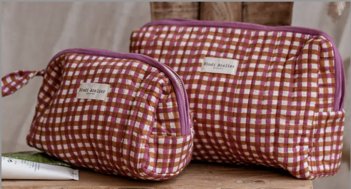 Trousse de toilette - Tara Camel
