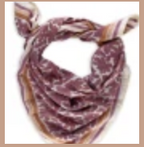 Grand foulard Indien - Manoa Sureau