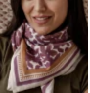 Grand foulard Indien - Manoa Sureau