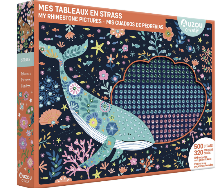 Mon coffret d'artiste - Mes tableaux en strass