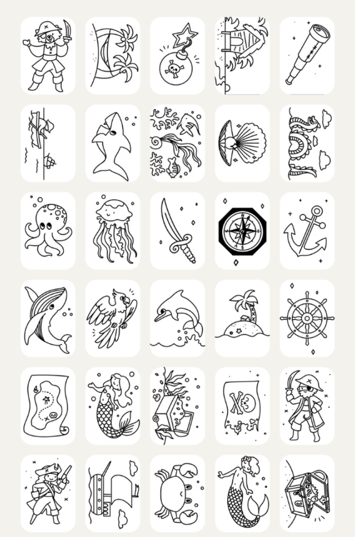 Recharges Kidydraw - Animaux et Océans