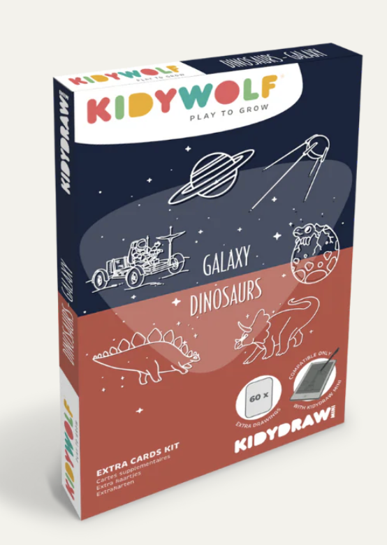Recharges Kidydraw - Galaxie et Dinosaures