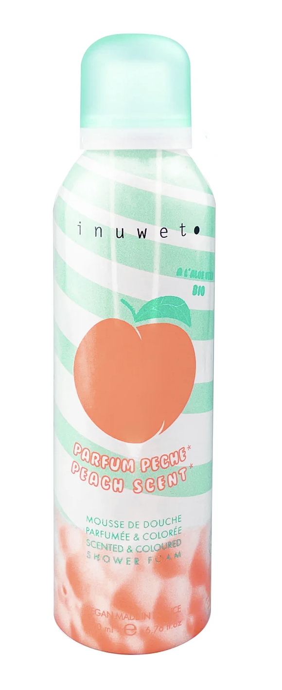 Mousse de douche - Pêche