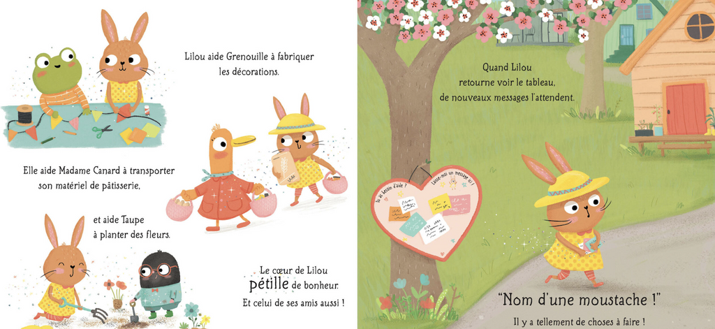 Livre - Lilou au grand coeur