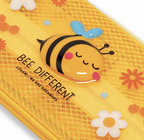 Trousse transparente rigide - Abeille