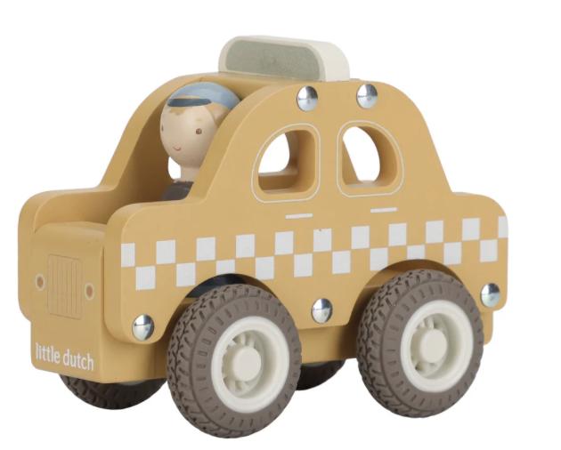 Taxi en bois