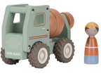 Camion à béton en bois