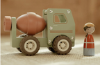 Camion à béton en bois
