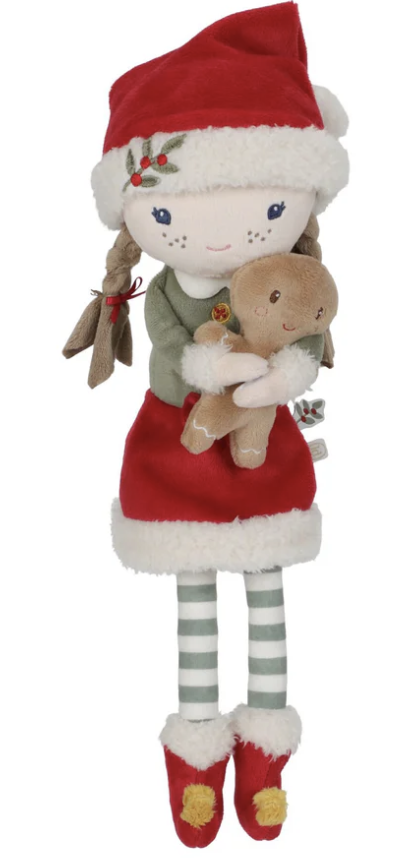 Poupée de Noël Rosa - Rouge - 35 cm