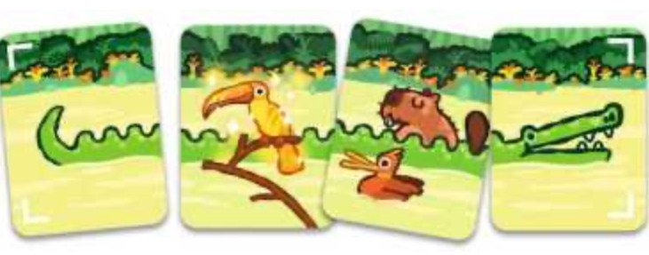 Jeu de cartes - Safari Croco