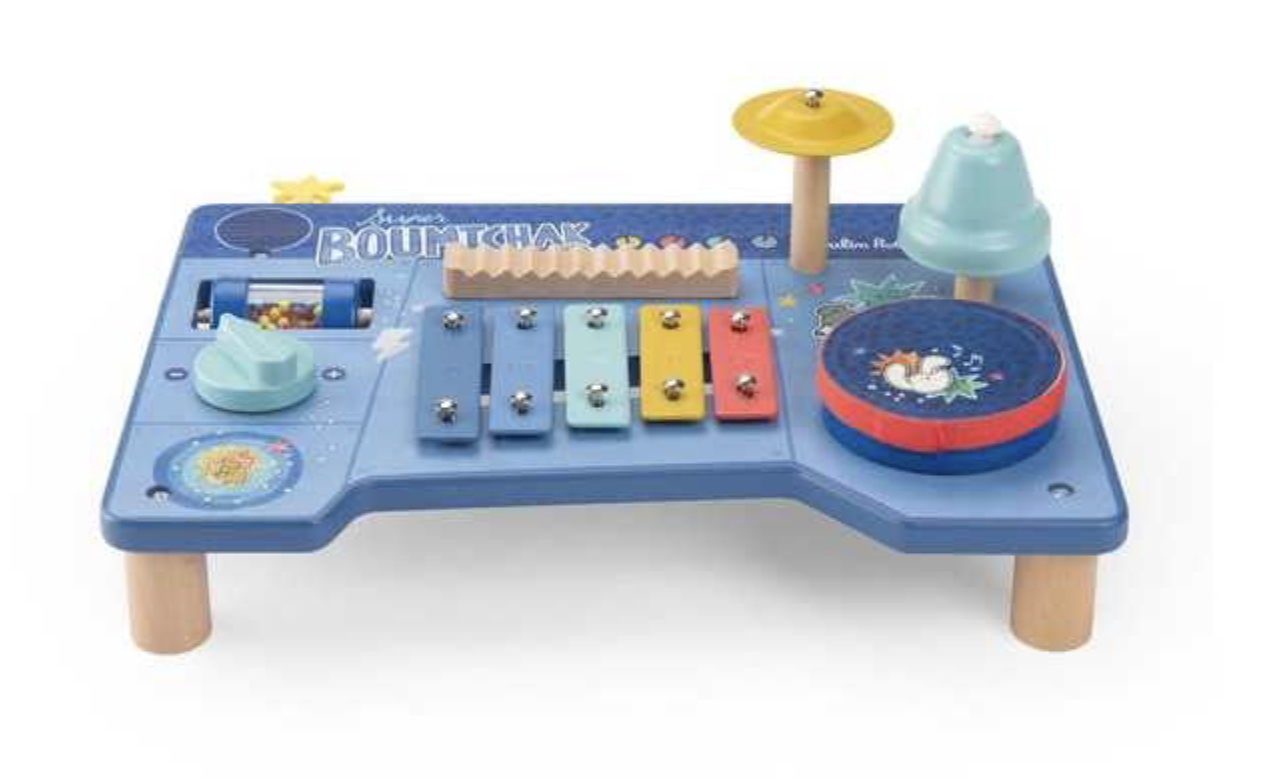 Table multi-activités musicales - Puce et Pilou