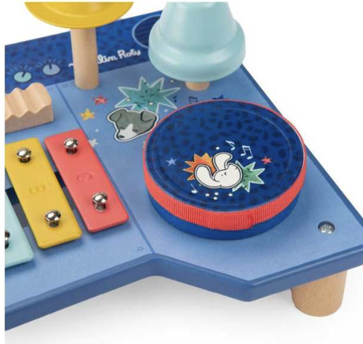 Table multi-activités musicales - Puce et Pilou