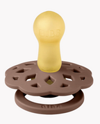 Pack 2 tétines Bibs Bohème ronde - Taille 2 - ( Pêche / Woodchuck )