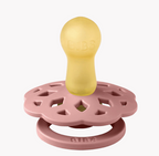 Pack 2 tétines Bibs Bohème ronde - Taille 2 - ( Dusty pink / Elderberry )