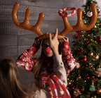 Jeu de lancer d'anneaux gonflable - Oh My Deer