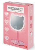 Miroir de maquillage lumineux - You look purrfect!