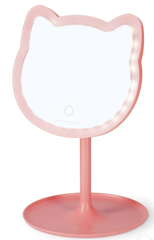 Miroir de maquillage lumineux - You look purrfect!