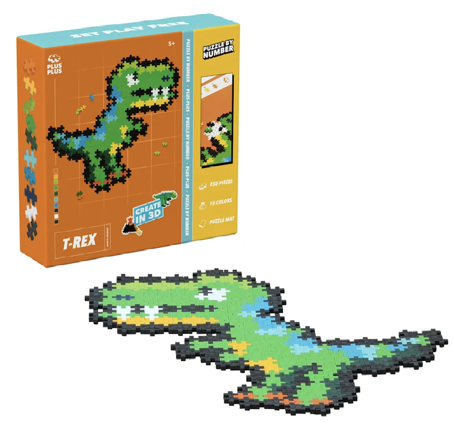 Puzzle PlusPlus T-Rex - 250 pièces