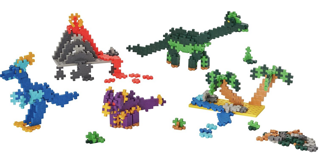 Kit découverte Dinosaures PlusPlus - 600 pièces