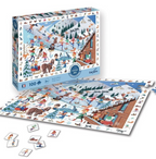 Puzzle - Sports d'hiver - 100 pièces