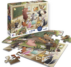 Puzzle - Vive l'école - 2 puzzles 24 pièces