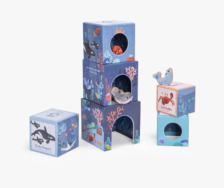 Cubes empilables - Les Aventures de Paulie