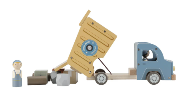 Camion benne en bois