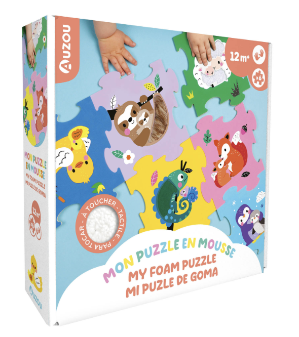 Puzzle en mousse -  à toucher