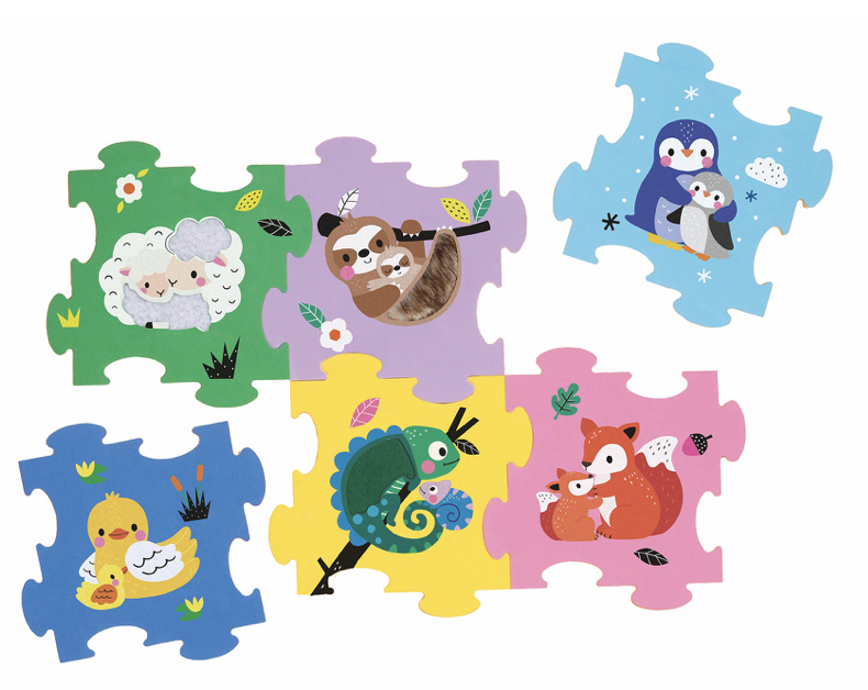 Puzzle en mousse -  à toucher
