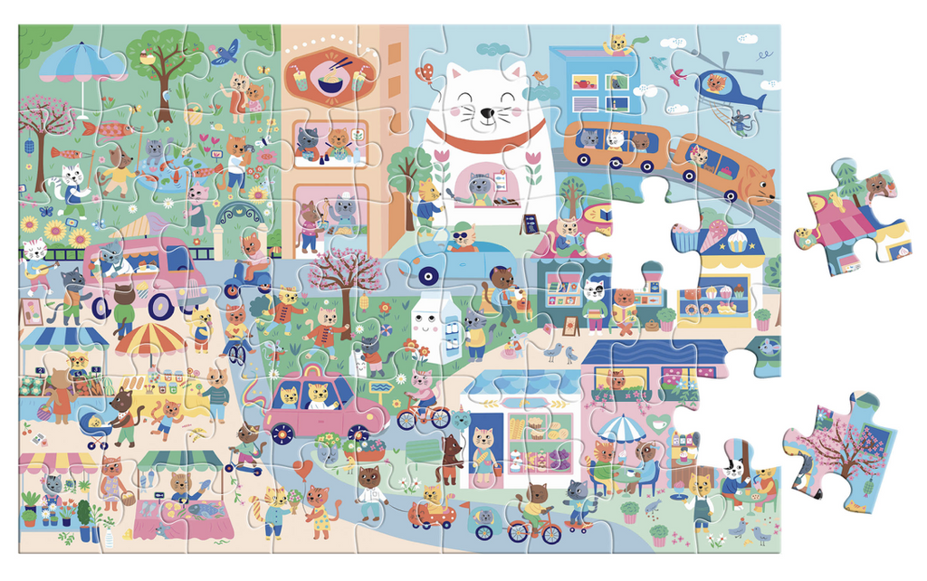 Puzzle - Cherche et trouve - Kawaï