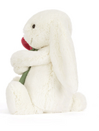 Lapin - Cream Bunny with Rose