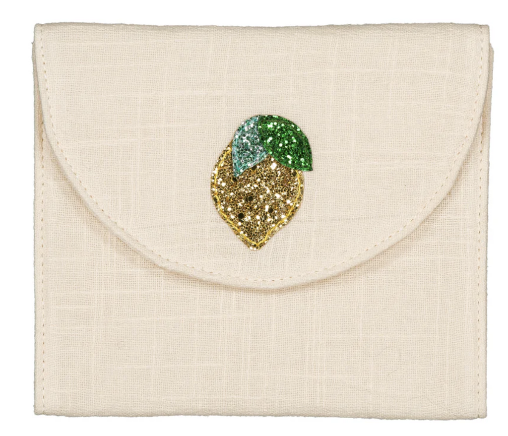 Pochette Porte-Barrettes - Citron