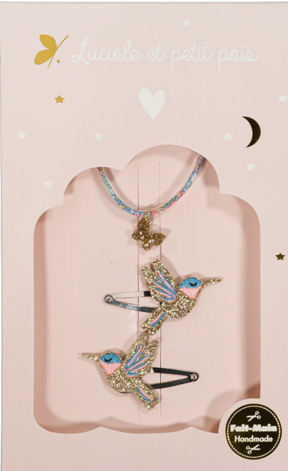 Coffret cadeau - Barrettes et bracelet - Vahiné Sunny