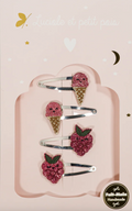 Coffret cadeau - Barrettes Blush Framboise et Ice Cream