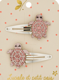 Barrettes Paire - Tortue Lulu