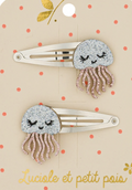 Barrettes Paire - Méduse Jelly