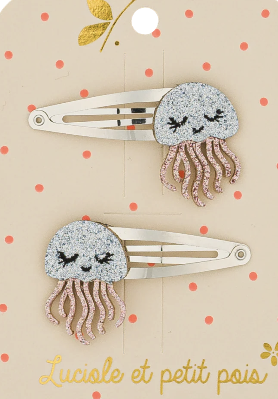 Barrettes Paire - Méduse Jelly